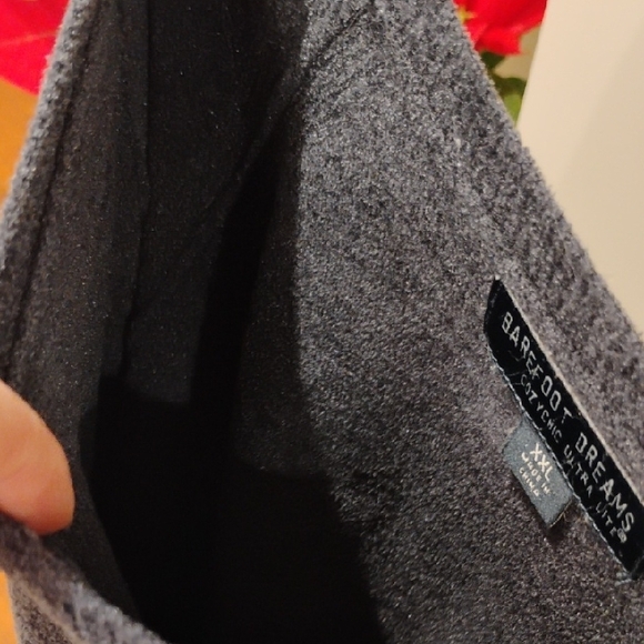 Barefoot Dreams CozyChic Ultra Lite Navy V-Neck Sweater Size XXL - Picture 4 of 9